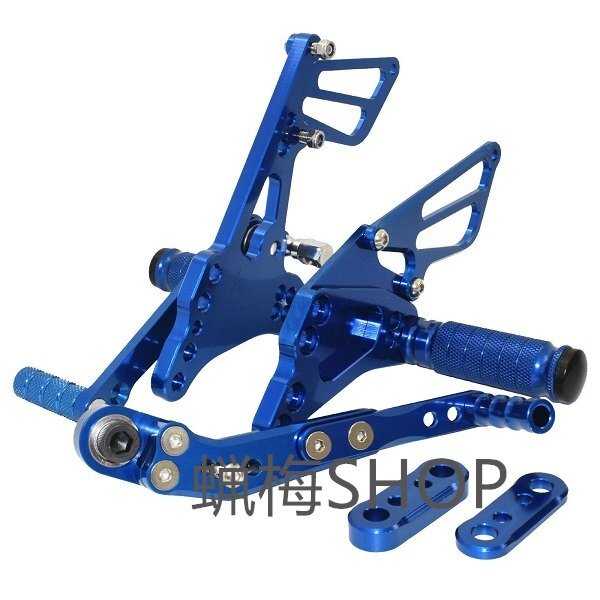 高品質 スズキ GSX-R1000 バックステップ 2009~2016 GSXR1000 ブルー拍卖