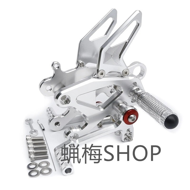 ☆高品質 スズキ GSX-S1000 GSX-S1000F 2015~2020 バックステップ シルバー拍卖