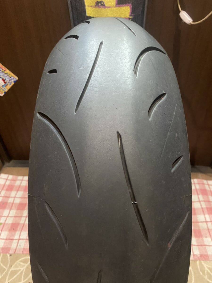 中古MCタイヤ 2021年製造 DUNLOP SPORTMAX D214 180/55ZR17 ダンロップ スポーツマックス 180 55 17 2821 K5201拍卖