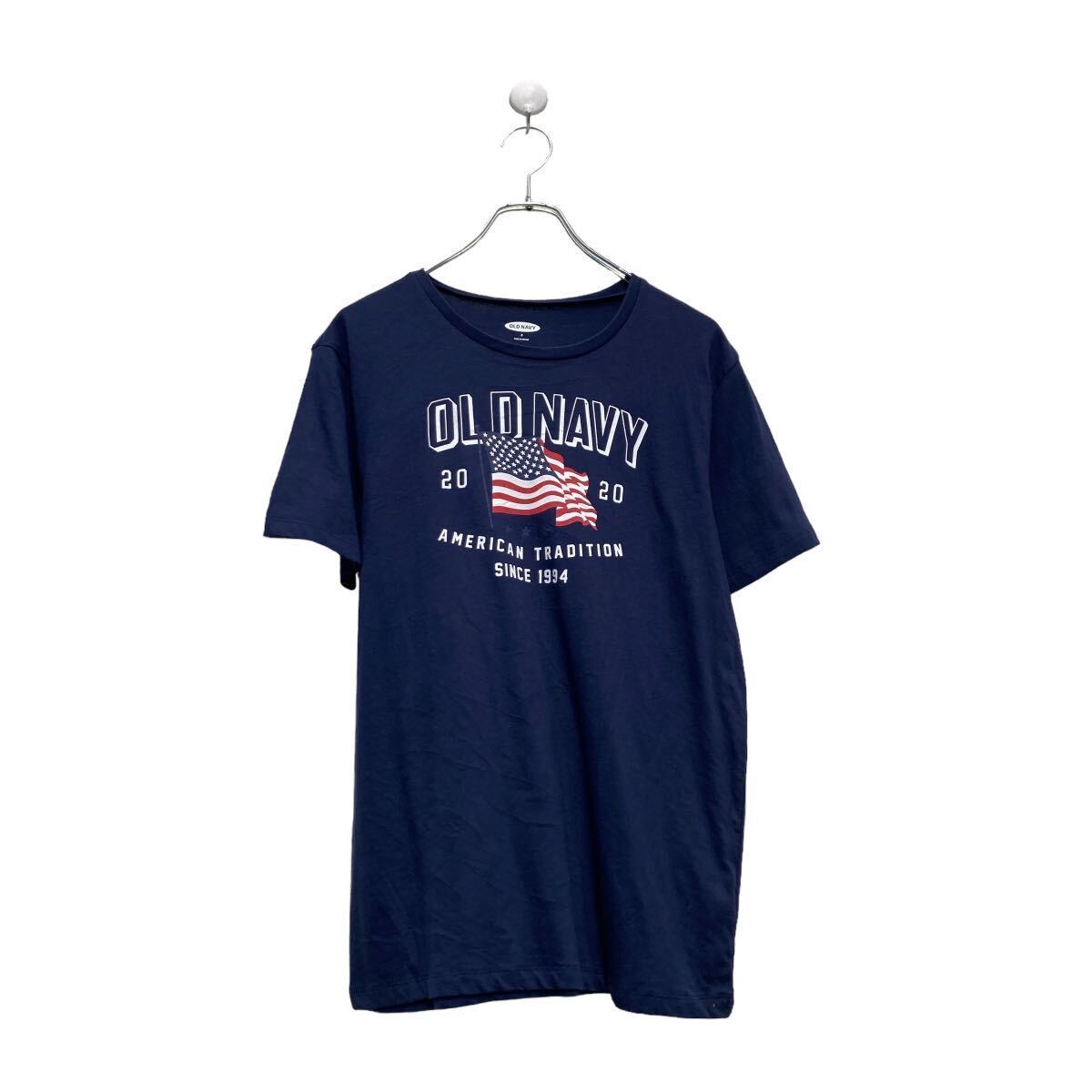 OLD NAVY 半袖 プリント Tシャツ オールドネイビー S ネイビー クルーネック 古着卸 アメリカ仕入 a607-5290拍卖