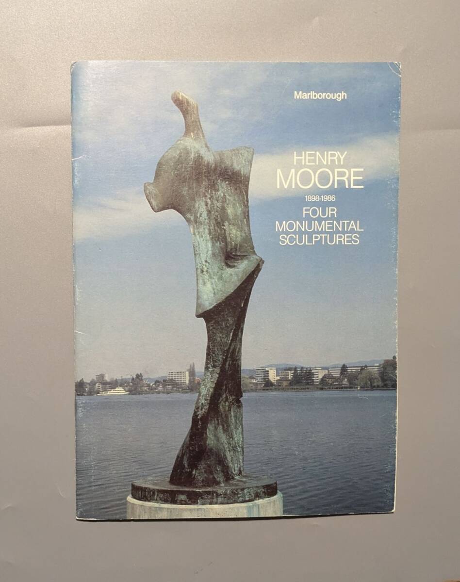 HENRY MOORE 1898-1986 FOUR MONUMENTAL SCULPTURES ヘンリームーア 彫刻 冊子拍卖