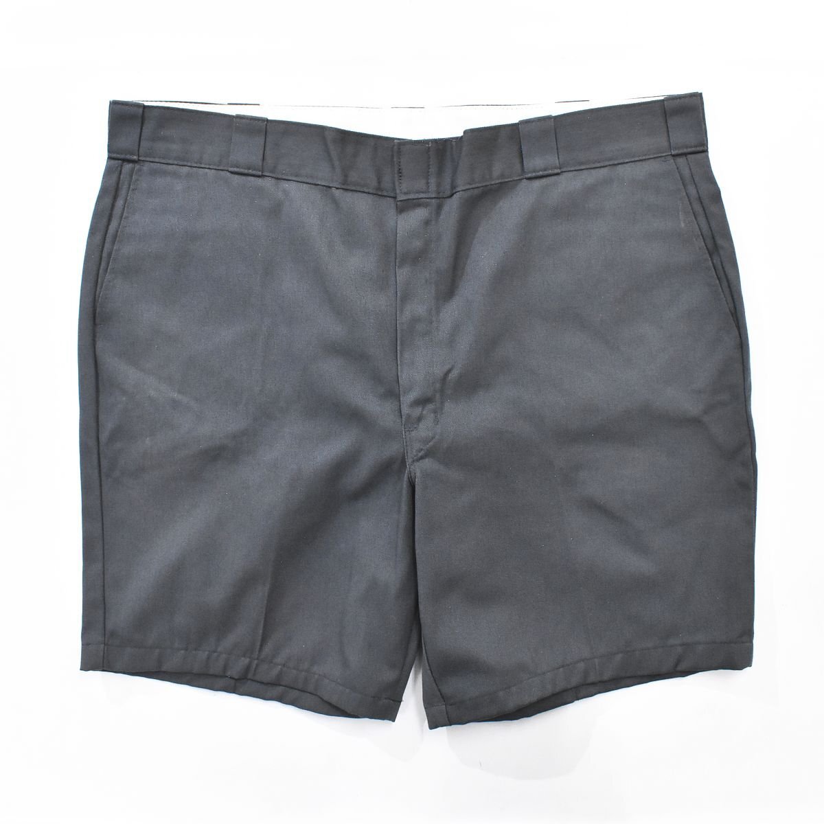 ★メキシコ製 希少サイズ ディッキーズ Dickies TC ツイル 874 チノ ショート パンツ 40x30 GRY★古着 ワーク ショーツ ハーフ メンズ★拍卖