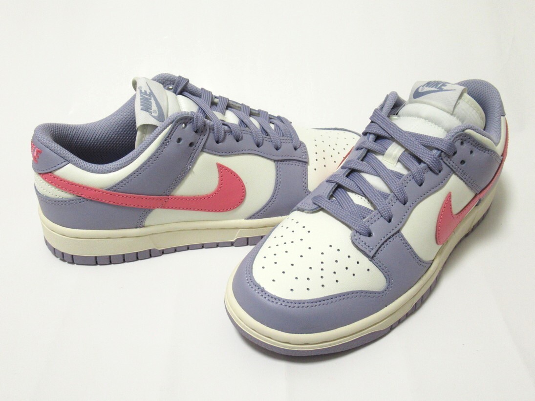 NIKE WMNS DUNK LOW 紫 ピンク 24cm ナイキ レディース ダンク ロー うす紫 インディゴヘイズ DD1503-500拍卖
