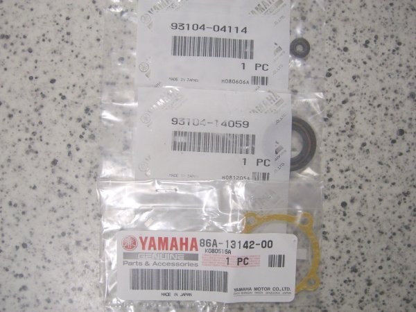 ★オイルポンプ OHフルキット 2気筒用 ☆3/ 純正新品 RZ250/RZ350 手順マニュアル有り オーバーホール RZ50/RZ125拍卖