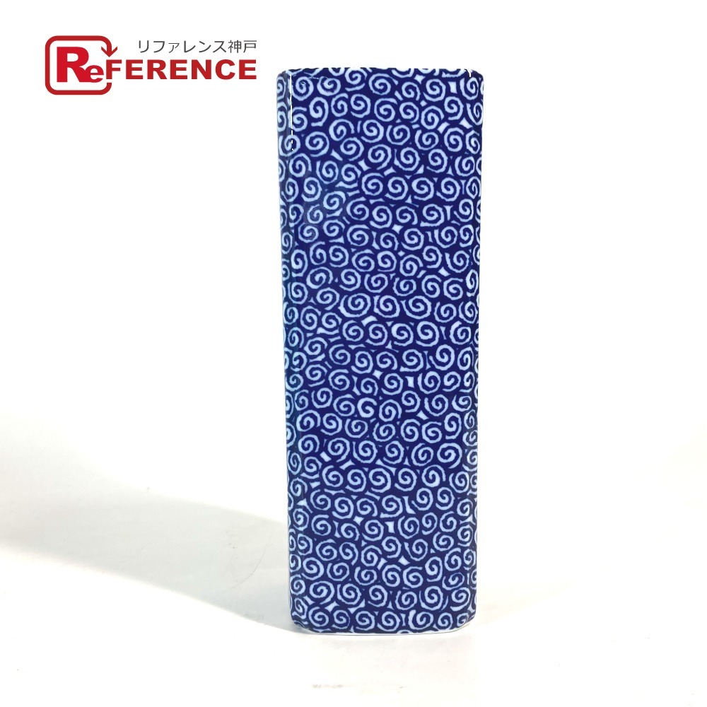 TIFFANY&Co. ティファニー フラワーベース インテリア 花瓶 ブルー レディース【中古】拍卖