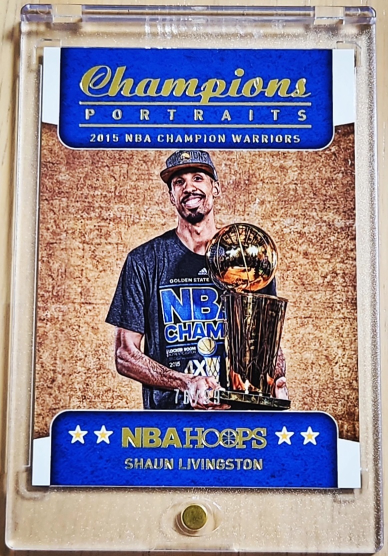 レア 99枚限定 2015 -16 Panini Hoops NBA Champions Portraits SHAUN LIVINGSTON ( /99) / ショーン リビングストン NBA拍卖
