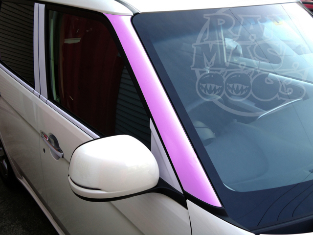 岐阜 ホンダ N-ONE JG系 Aピラーカスタムカーボンシート カット済み 外装パーツ ドレスアップ アクセサリー ラッピング カモフラグレイ拍卖