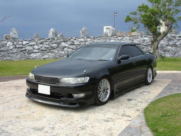 90マーク2前期用フロントハーフスポイラー新品未塗装!拍卖