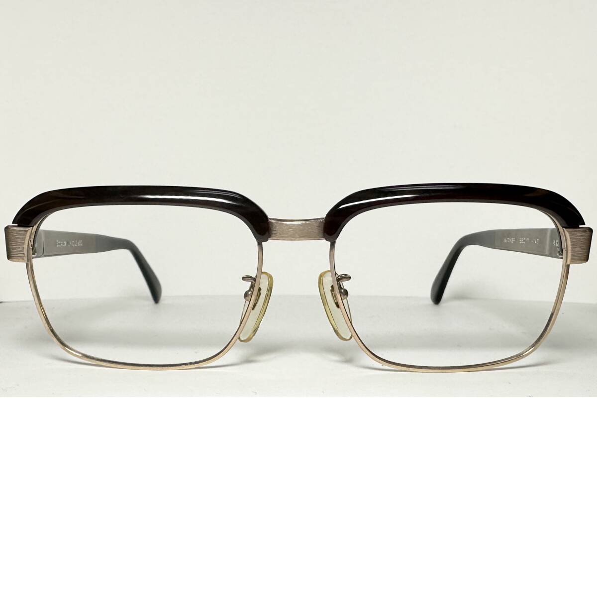 12KGF 金張 1970年代 未使用ビンテージ品 極良好状態 日本製 メガネ Empire エンパイヤ 処分価格 サーモント ブロータイプ拍卖
