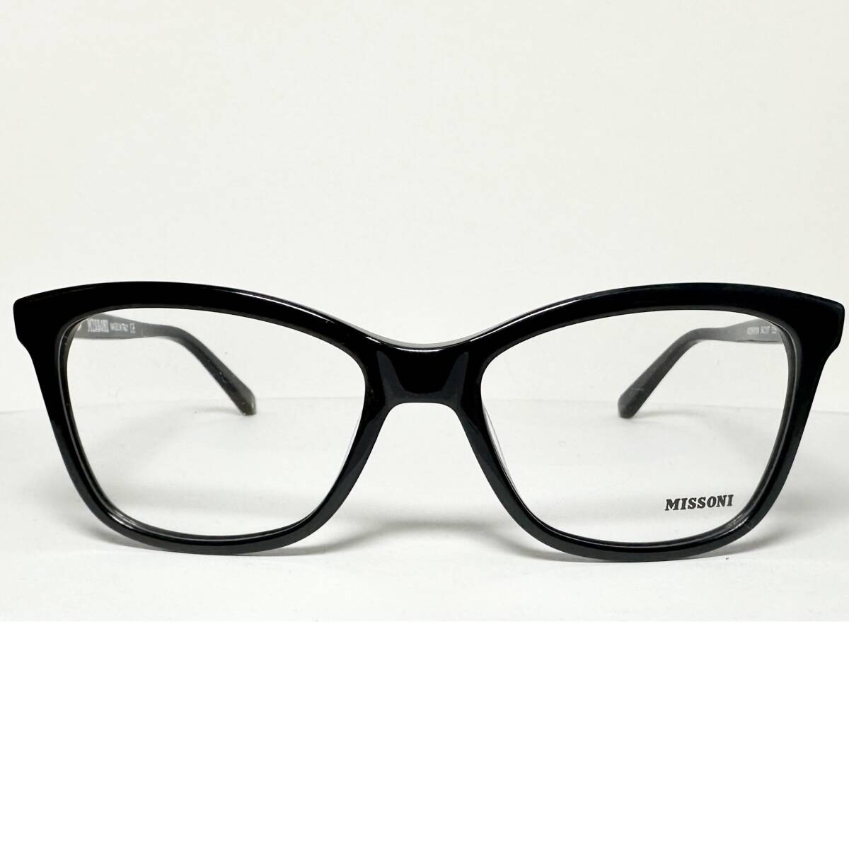 MISSONI ミッソーニ メガネ 正規新品 イタリア製 高級ブランド 黒 完全処分価格 / レディース拍卖