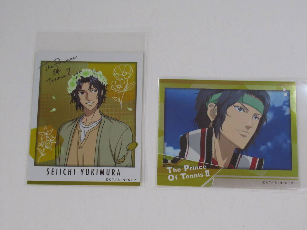 新テニスの王子様 フォト風メタルステッカーコレクション -FLOWER CROWN- 2種セット 幸村精市 テニプリ拍卖