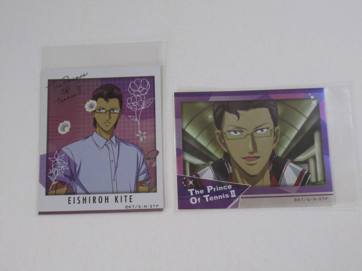 新テニスの王子様 フォト風メタルステッカーコレクション -FLOWER CROWN- 2種セット 木手永四郎 テニプリ拍卖