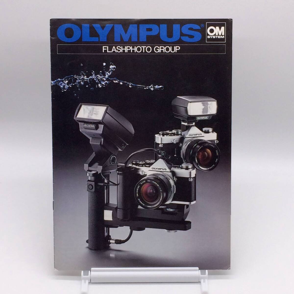 AY2401A OLYMPUS FLASHPHOTO OM SYSTEM オリンパス フラッシュ カメラ カタログ パンフレット拍卖