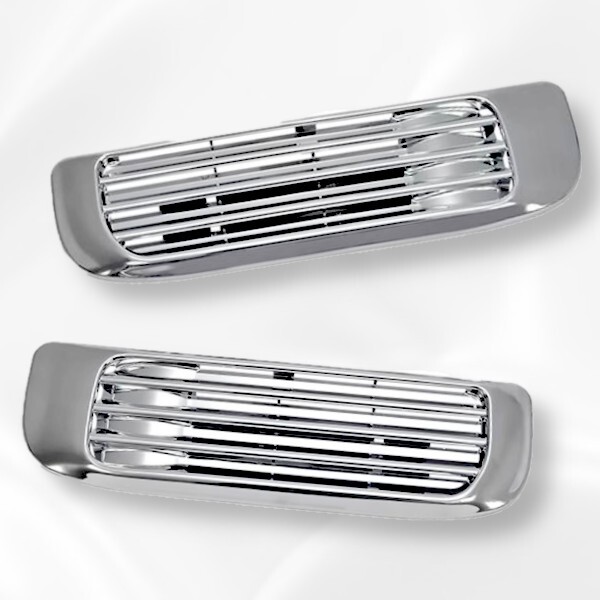 いすゞ 4t 4トン 320フォワード メッキ ベンチレーター メッキカバー 10t ギガ 10トン 平成6年2月〜 左右セット メッキパネル クローム拍卖