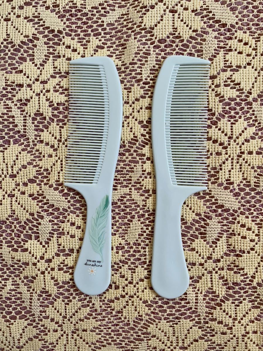 ヘくし 櫛 クリスタルカット クリアヘアメイク ブルー拍卖