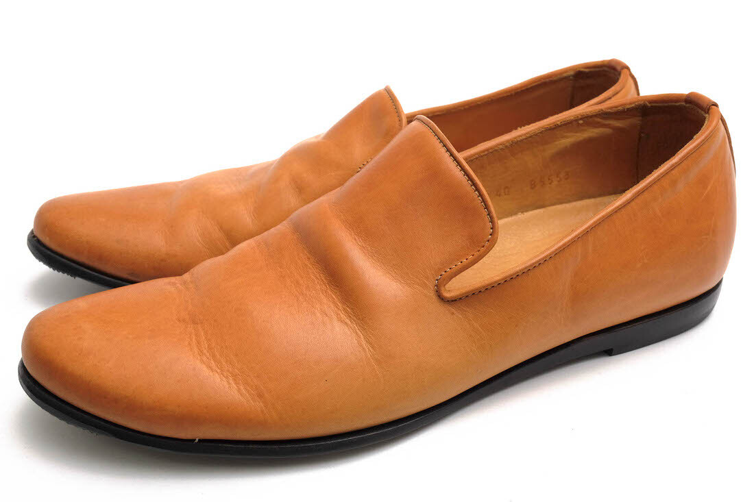 BUTTERO ブッテロ スリッポン B5553 FARO ベジタブルタンニン鞣し牛革 レザーソール拍卖