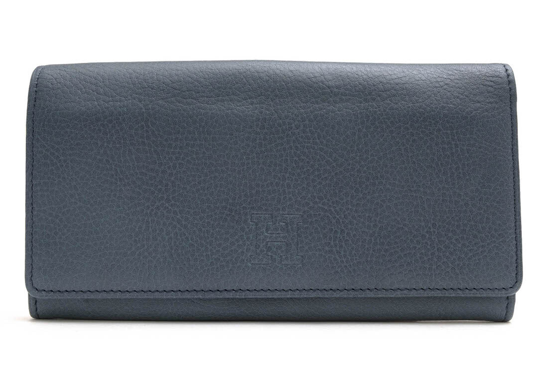 HIROFU ヒロフ 長財布 センプレ ソフトバケッタ ナチュラルシュリンク仕上げ牛革 Hロゴ 小銭入れあり シボ革 シュリンクレザー 定番拍卖