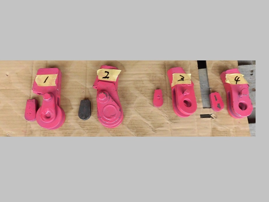(1)(2)(3)(4)ワイヤー止めクリップ 中古品、同梱可能です。インボイス対応可能です。拍卖