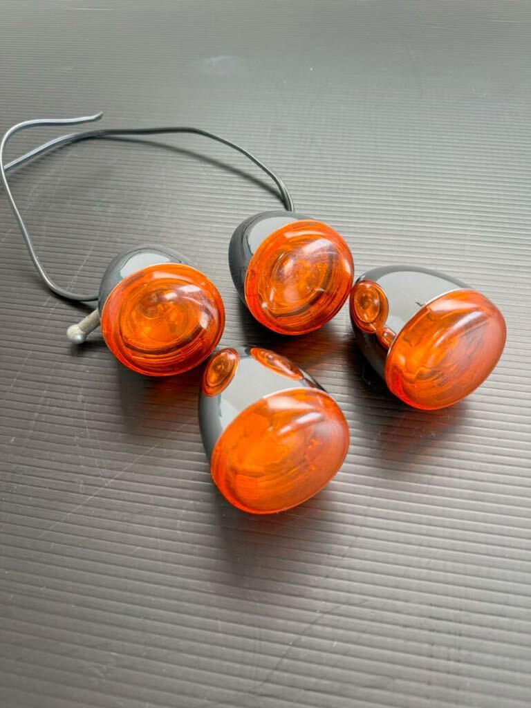 ハーレー スポーツスター用 純正ウィンカー 前後セット拍卖