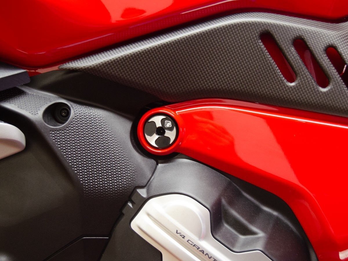 【国内在庫】DUCABIKE ドゥカバイク サイド フレームプラグ 黒 ブラック DUCATI DIAVEL V4 ドゥカティ ディアベル ★拍卖