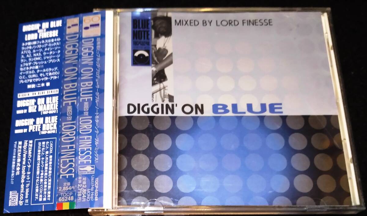 Lord Finesse/ Diggin' On Blue★ロードフィネスD.I.T.C.Donald Byrd Ronnie Laws Foster Bobbi Humphrey Hutcherson Lou Donaldson 帯拍卖