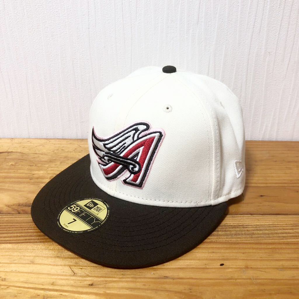NEW ERA ニューエラ ANGELS エンゼルス 50周年記念 サイズ7 55.8cm 野球 ベースボール メジャーリーグ 59FIFTY拍卖