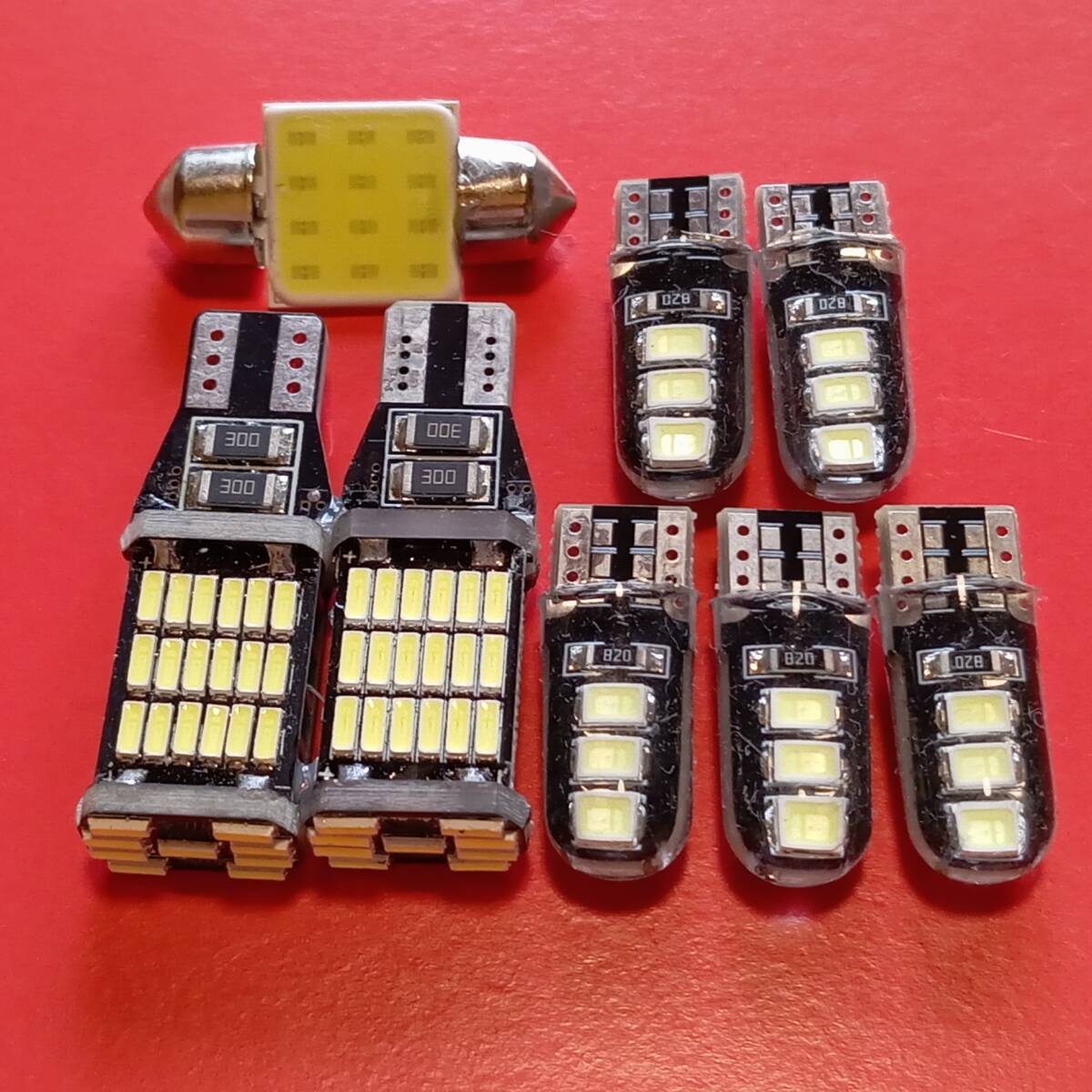 8個セット! スイフト スポーツ ZC33S 爆光 バックランプ ポジション球 ナンバー灯 T10 LED ルームランプ ホワイト スズキ /6/45/t31拍卖