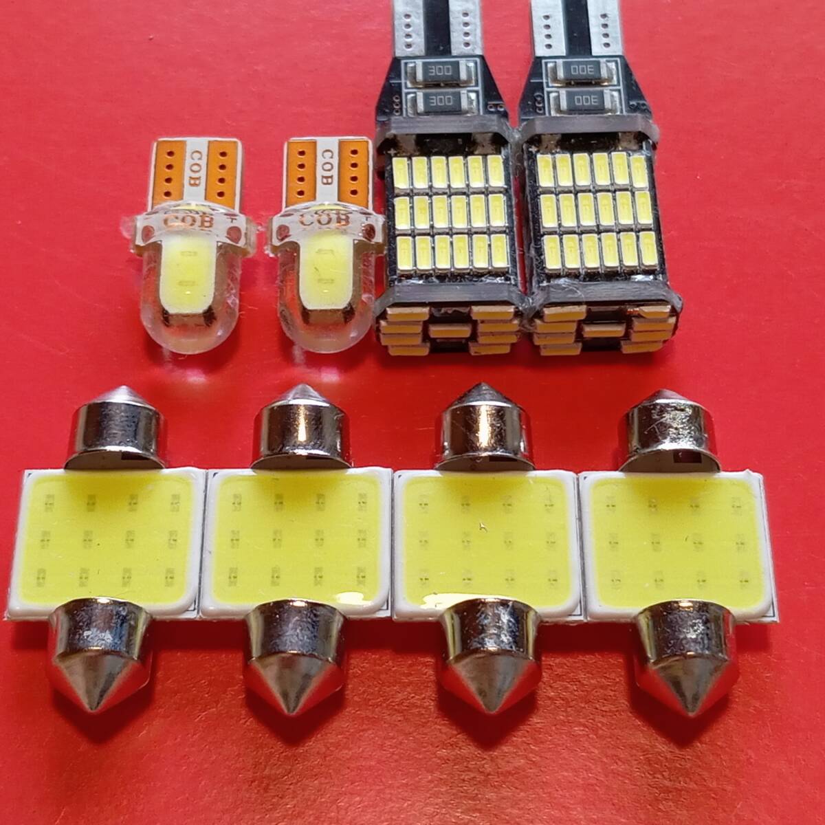 GP2 フィット シャトル ハイブリッド 超爆光!T10 LED ルームランプ ポジション ナンバー灯 8個セット ホワイト ホンダ /c2/45/t31拍卖