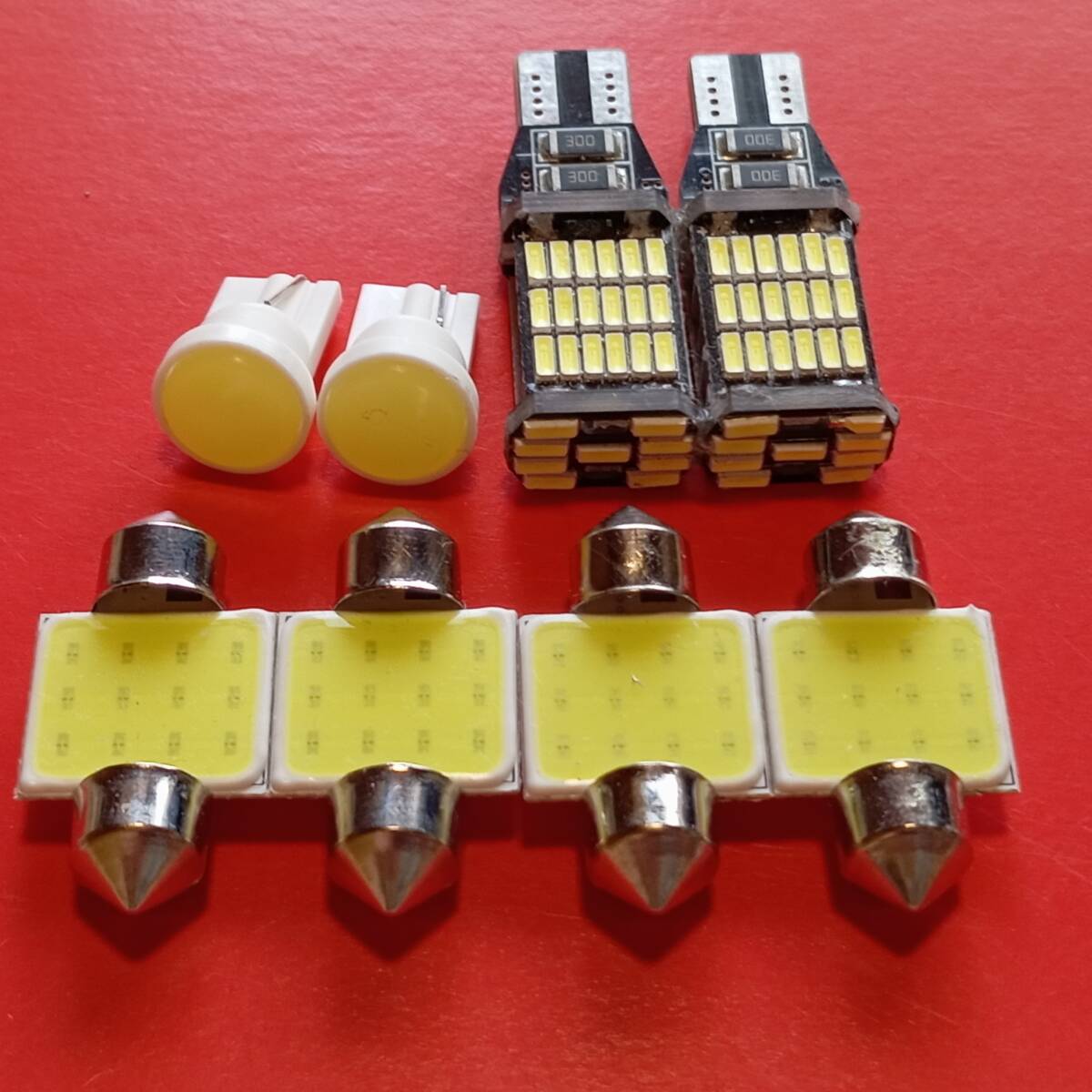 GP2 フィット シャトル ハイブリッド 超爆光!T10 LED ルームランプ ポジション ナンバー灯 8個セット ホワイト ホンダ /c1/45/t31拍卖