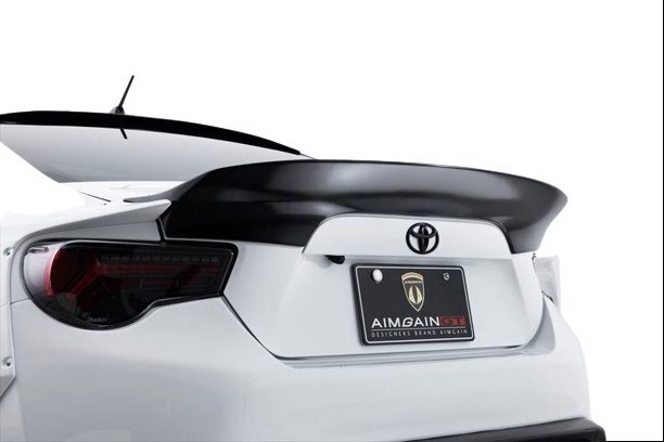 【AIMGAIN】 GT4 トヨタ 86 ZN6 前期/後期 ワイドフェンダーVer トランクスポイラー typeGT GT WING有、無設定あり ハチロク エイムゲイン拍卖