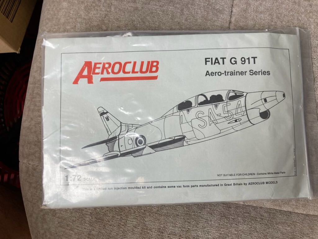 AEROCLUB FIAT G 91T Aero-trainer Seriesガレージキットガレキ絶版メタル拍卖