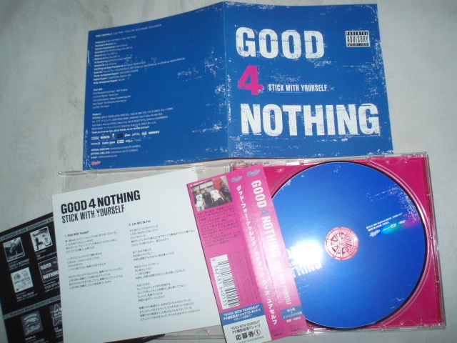 GOOD 4 NOTHING / STICK WITH YOURSELF拍卖