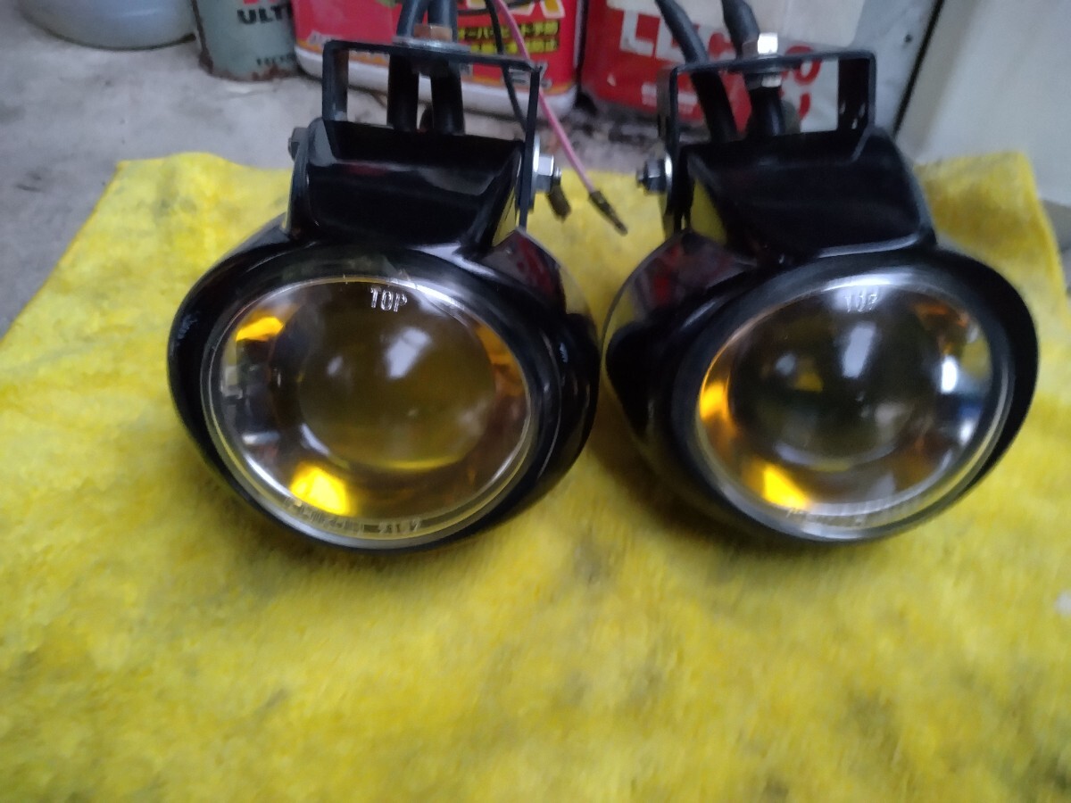 当時物 BNR32 純正オプション イエロー フォグランプ 2個 ジャンク拍卖