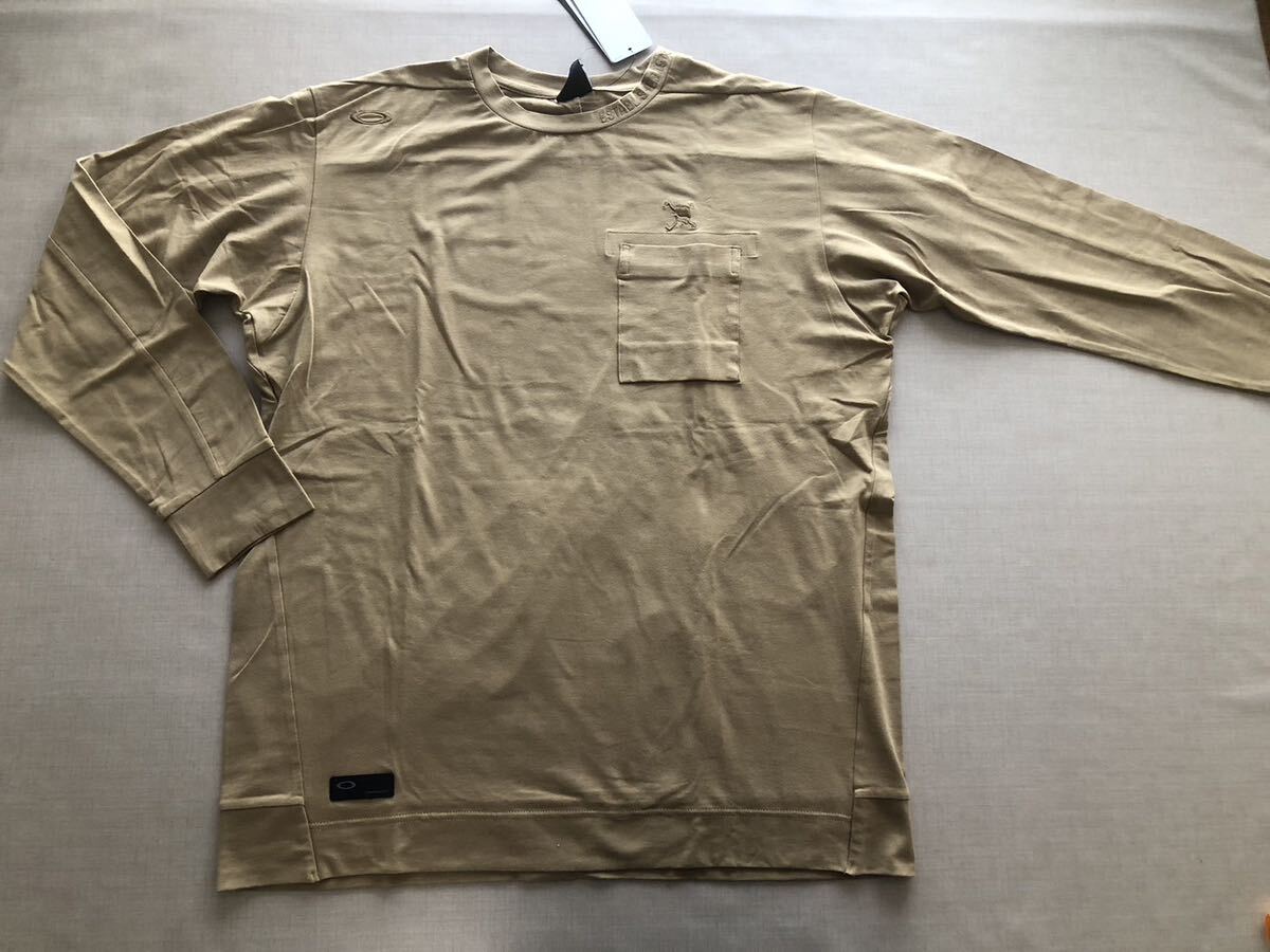送料無料◆新品◆オークリー SKULL COMMON LS CREW TEE 2.0◆(XXL)◆FOA404128-87D◆OAKLEY スカル 長袖シャツ拍卖