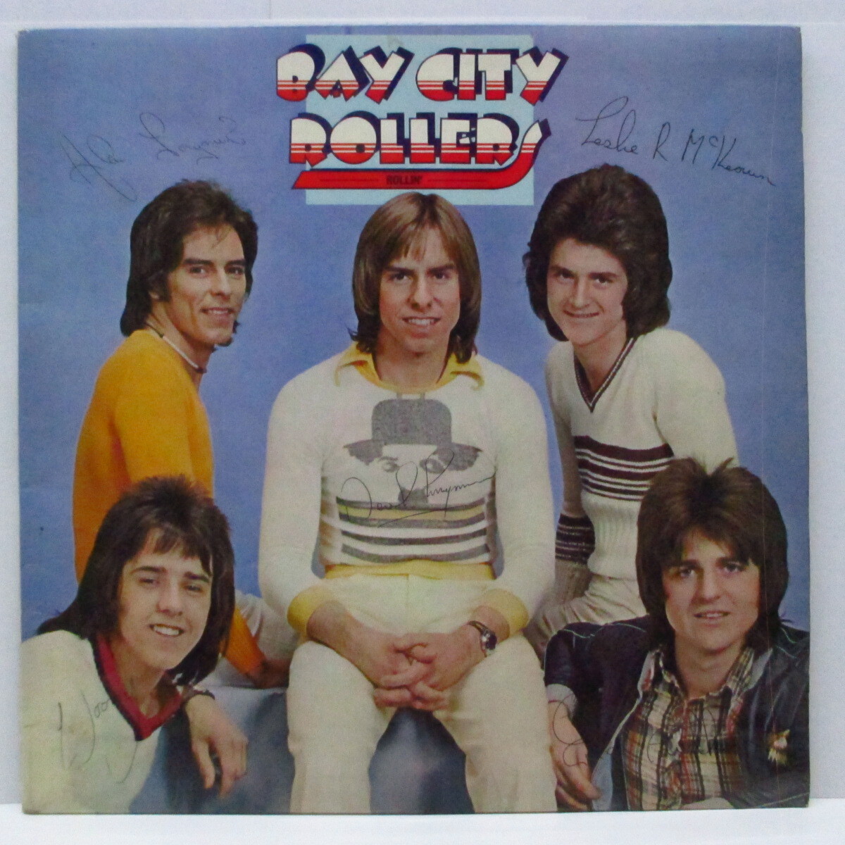 BAY CITY ROLLERS(ベイ・シティ・ローラーズ)-Rollin' (UK オリジナル 「銀ラベ」LP/表面コ拍卖