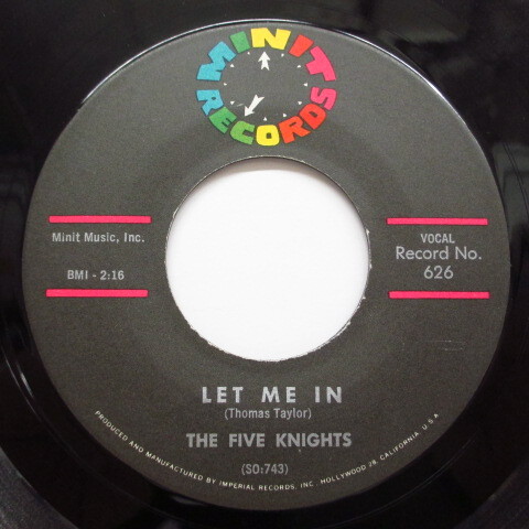 FIVE KNIGHTS()-Let Me In (2nd Press)拍卖