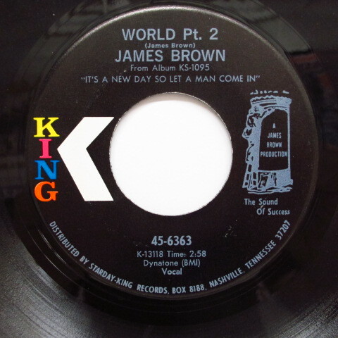 JAMES BROWN(ジェームス・ブラウン)-World (Part.2) / I Cried (Orig)ジェームス拍卖