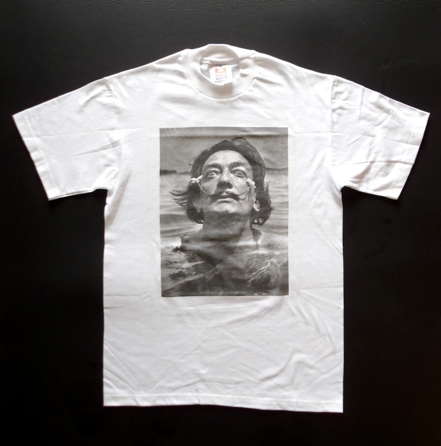 即決 90's ヴィンテージ デッドストック サルバドール ダリ ミュージアム Tシャツ VINTAGE SALVADOR DALI PICASSO MUNCH拍卖