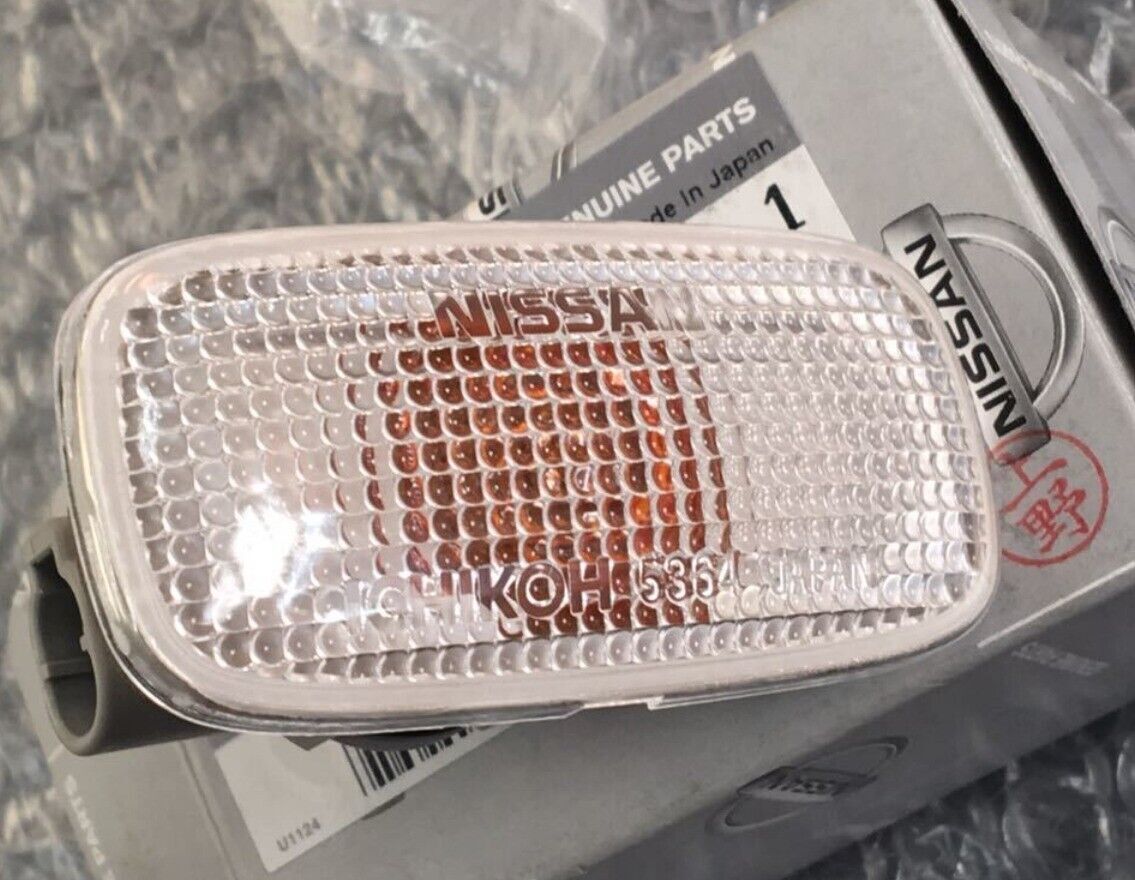 ★新品 日産 R34 スカイライン 純正 サイドターンランプ フラッシャー ランプASSY 左 NISSAN Side turn lamp Side flasher Lamp ASSY LH拍卖