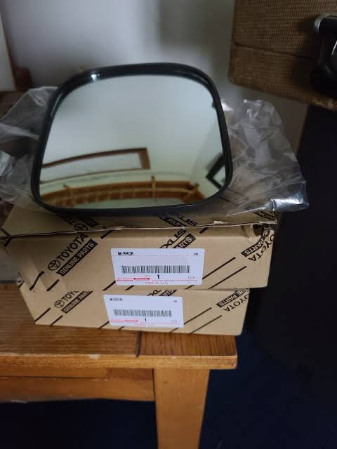●新品 トヨタ BJ40 42 46 40 ランドクルーザー ランクル 純正 アウターリアビューミラー 左右セット★ ASSY MIRROR OUTER REAR VIEW RH LH拍卖