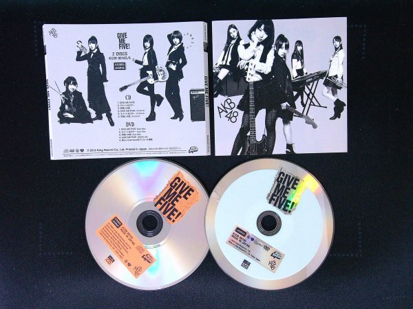 GIVE ME FIVE! Type-B CD DVD  AKB48  即決 送料200円 703拍卖