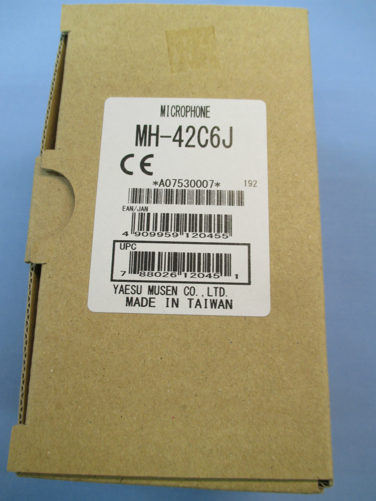 YAESU MH−42C6J ハンドマイクロホン  新品拍卖