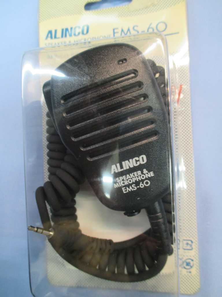ALINCO EMS−60 ハンディ機用スピ−カ−&マイクロホン 新品拍卖