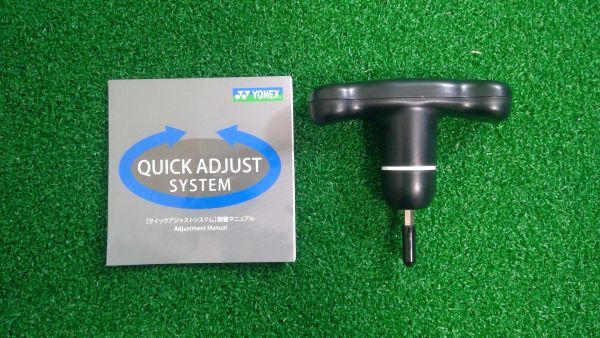 【希少】YONEX トルクレンチ ヨネックス純正 クイックアジャストシステム用 説明書付き /0059 拍卖