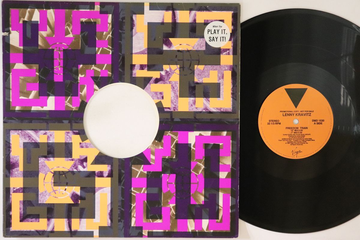 米12 Lenny Kravitz Freedom Train / My Precious Love DMD1530 VIRGIN /00250拍卖