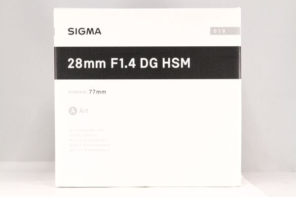 ★新品未使用品★シグマ SIGMA Art 28mm F1.4 DG HSM ソニーEマウント★開封のみ 付属品完備★99490拍卖