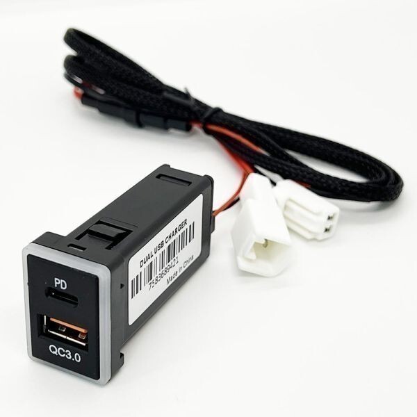 XO-051-A 【急速充電 QC3.0+タイプC USB 増設ポート パネル+ハーネス A】 アトレー S700V/S710V/S700W/S710W アルティス拍卖