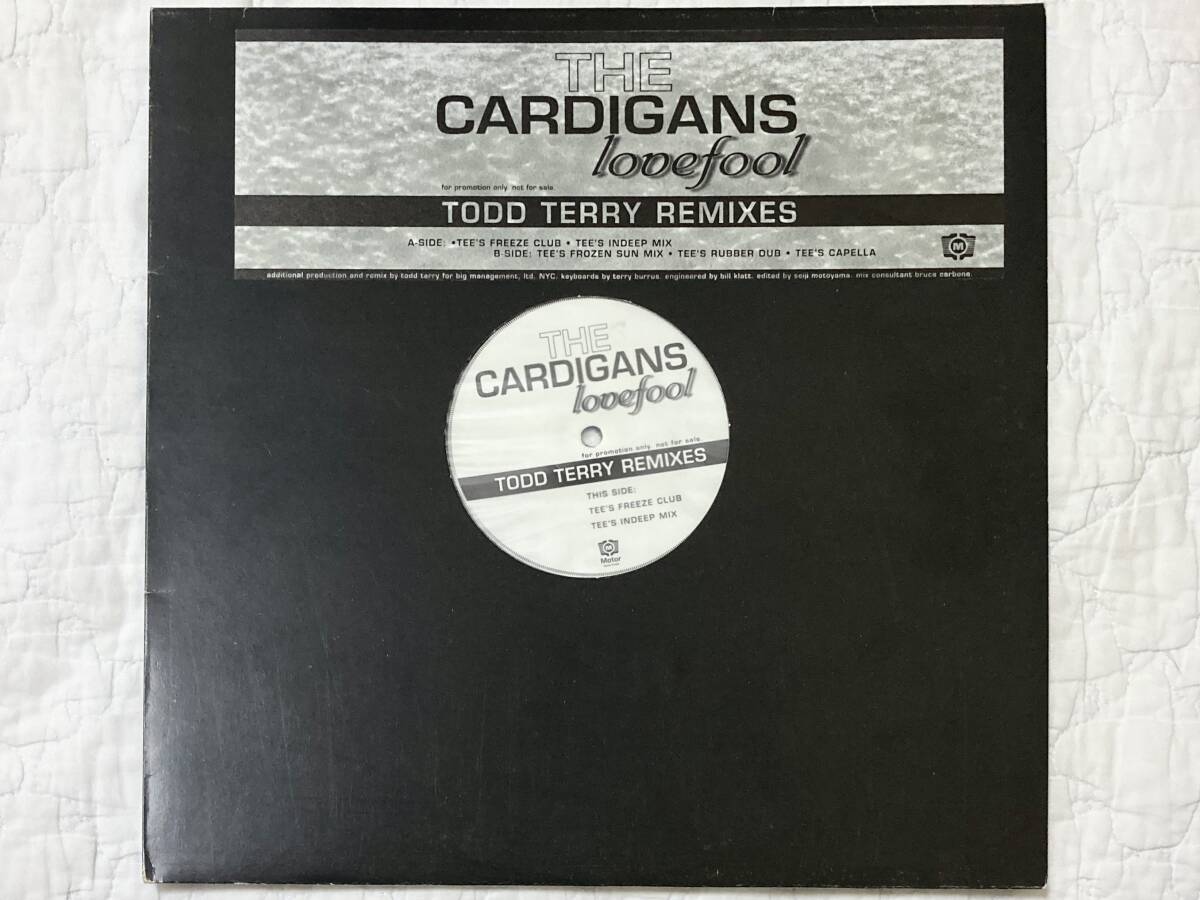 【90's】The Cardigans / Lovefool (Todd Terry Remixes) (1997、Promo 12 Inch Maxi-Single、ドイツ盤、Tee's Freeze Club Mix)拍卖