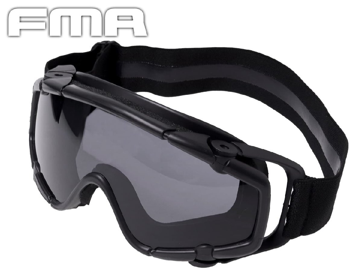H7128B-A FMA W.F.B タクティカル ゴーグル BK拍卖