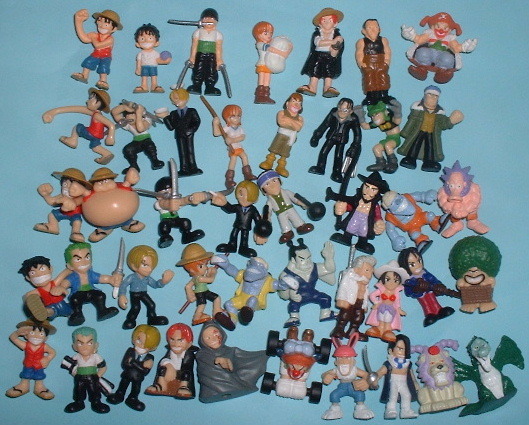 ガシャポン ワンピースフルカラーコレクション1~5 全43種セット拍卖